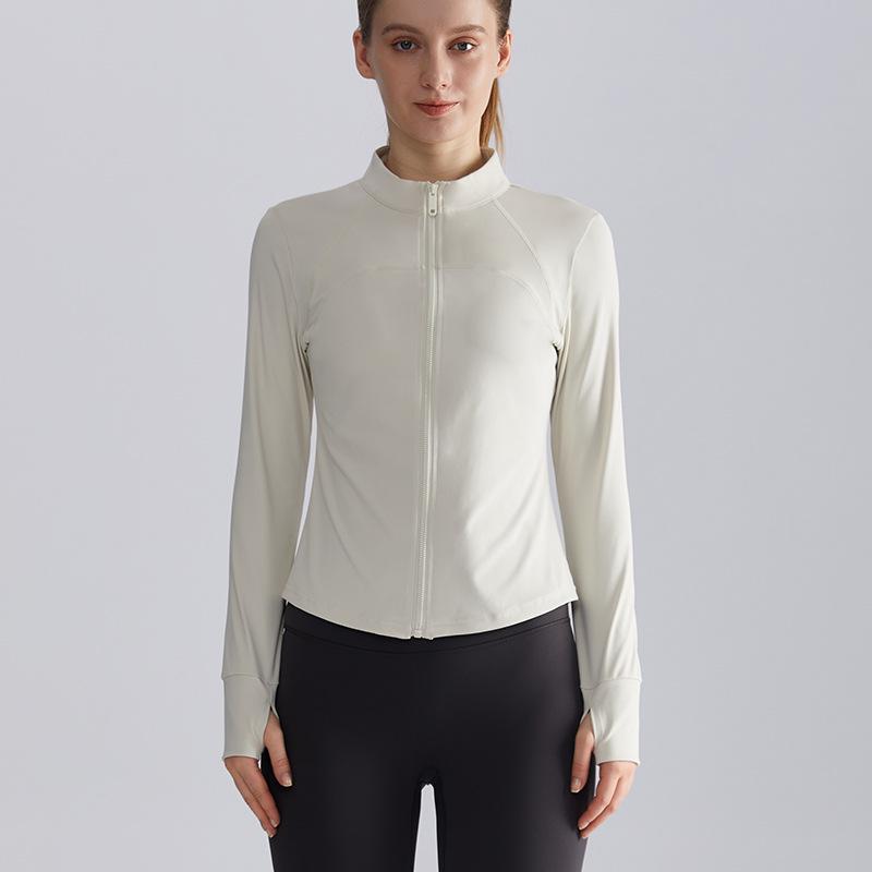 

Weiman Women s Slim Fit Stand Collar Yoga Jacket - Outdoor Fitness & Running Wear Large