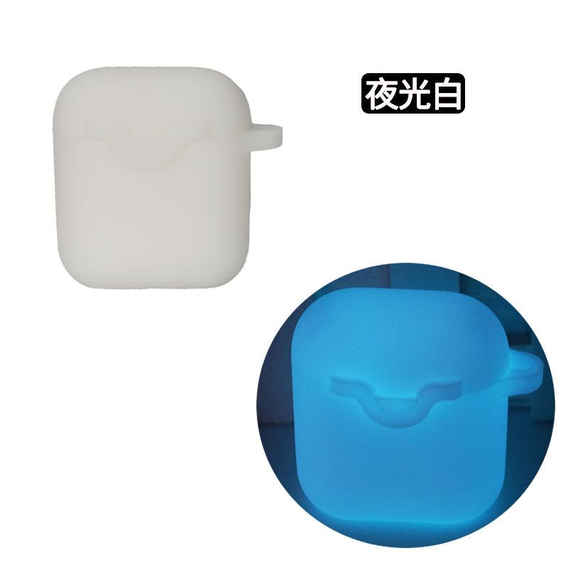 Spot Apple Pro1 Earphone Case Luminous Silicone for AirPods Earphone Case Solid Color Universal