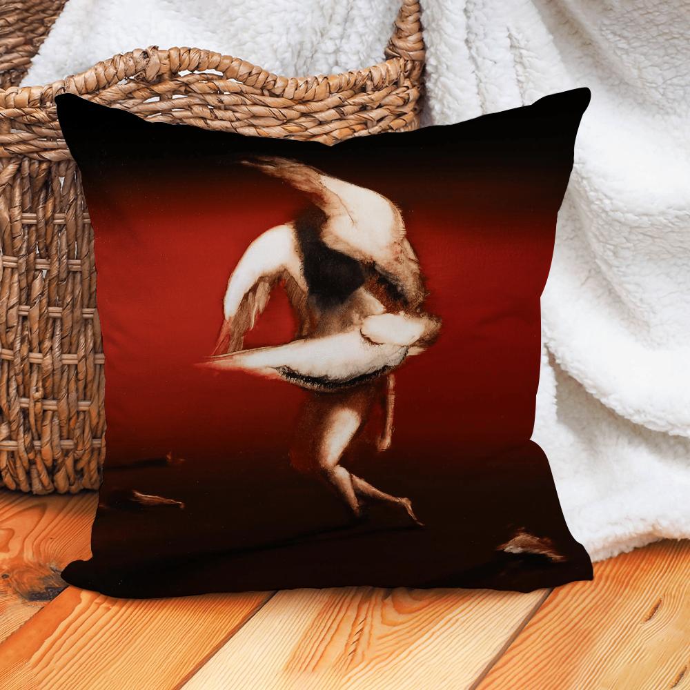 M-Maruja Pain To Power Pillow Case Home Cushion Cover Suitable For Office Sofa Car Suitable For All Seasons