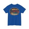 Honolulu - Mid Century Kofferanhänger T-Shirt | Retro Inselstadt Abzeichen Tee