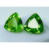 NATURAL Peridot Green 19.00 Ct   Stone Gemstone TRILLION CUT Faceted