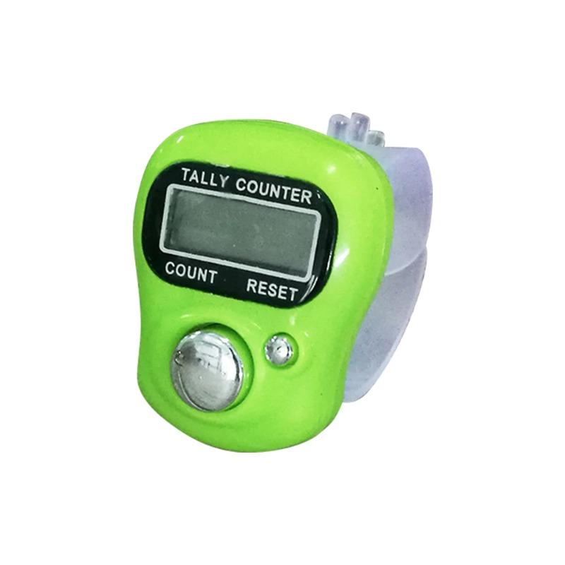 Mini Household Counter LED Digital Display Finger Ring Counting Tool Portable Handheld Button Tally Counter Compact Home Daily