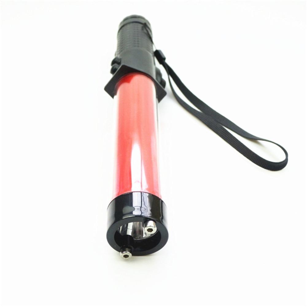 Flash Mode Traffic Baton Bright Light Flash Light Durable Signal Wand  Night Patrol