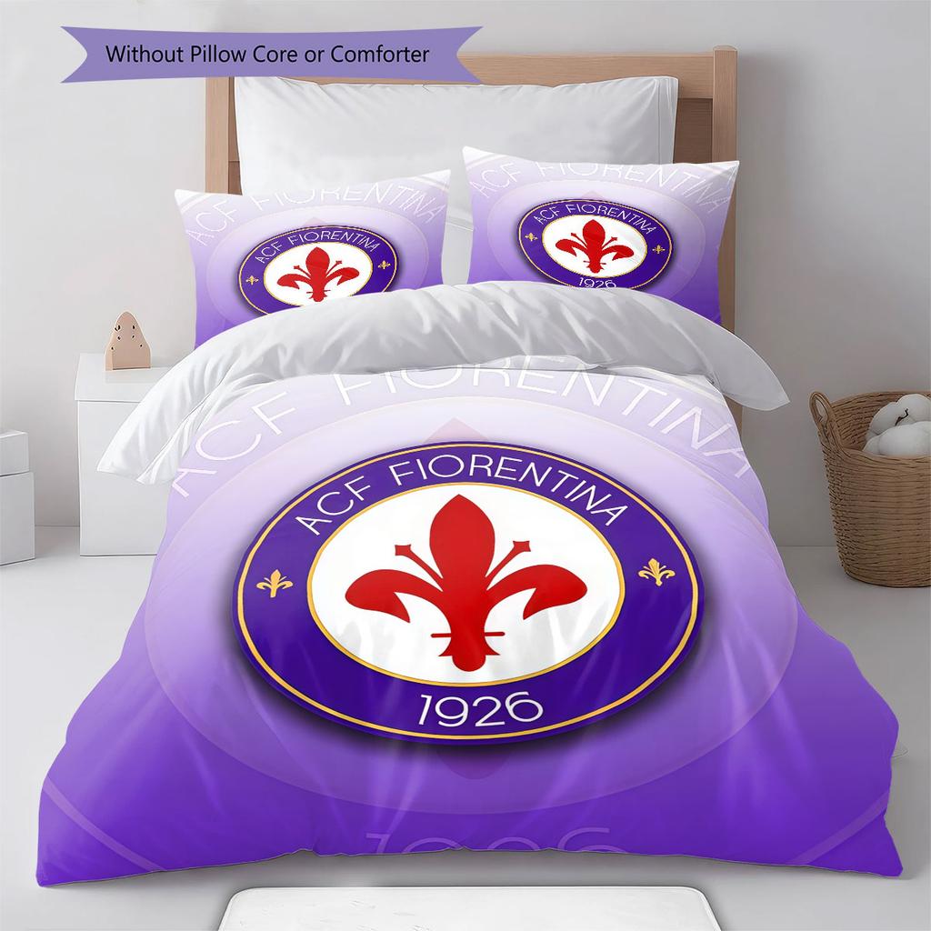 Fiorentina Bettwäsche Steppdecke Set Bettbezug Kissenbezug Heimdekoration Geburtstagsgeschenk (1 Bettbezug + 2 Kissenbezüge, ohne Füllung)