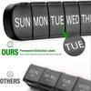 Weekly Pill Case Portable 7 Days Medicine Tablet Box Travel Drugs Storage Organizer Vitamin Fish Oil Compartments Packaging Case