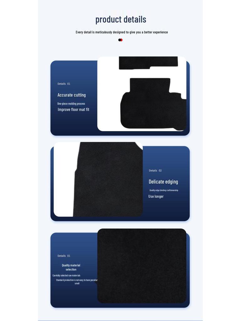 Durable Nylon Floor Mats for 2014-2017 GAC Honda Accord - Wear-Resistant and Long-Lasting.