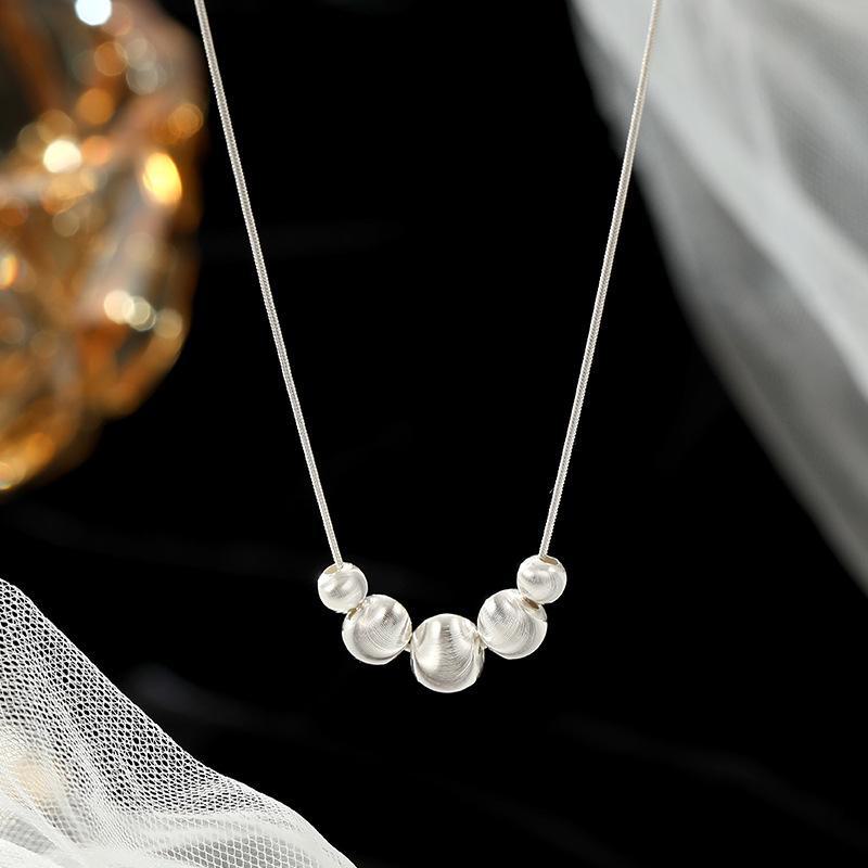 

Ожерелье из серебра Banyan Tree S925 с бусинами и змеиной костью для женщин NS1031; 925 Silver