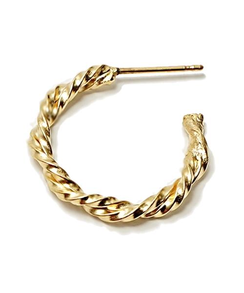 Bonbeau Mini Goddess Twist Ring Earrings