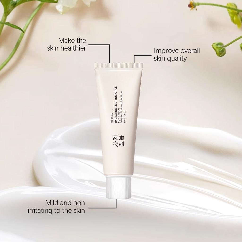 Mitsui Probiotic Moisturizing Protective Cream Lightweight Absorbable Nourishing Skin Comfortable Summer Outdoor Care