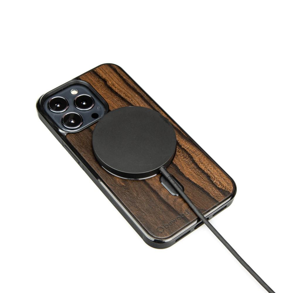 Bewood iPhone 13 Pro Ziricote MagSafe Wooden Case