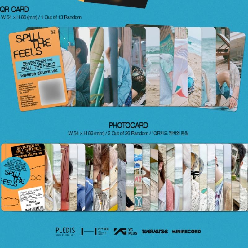 Seventeen   12th Mini Album Spill The Feels