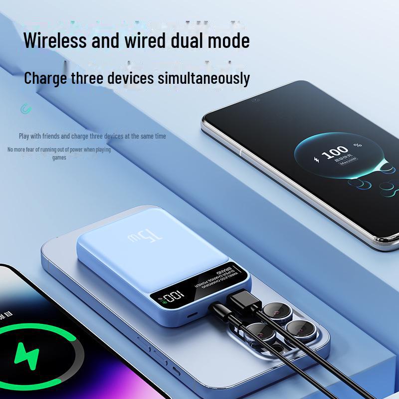 Compatible with Watches, Bluetooth Headsets, Phones, Wireless Chargers, and 22.5W Fast Charging Power Banks.