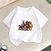 Five Nights Freddys Kids TShirt Cartoon Printed Boy Short Sleeve Tops FNAFs Girl Clothes Summer Breathable Baby Birthday Gifts