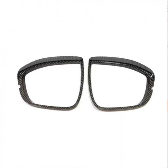 For NISSAN Murano 2025 Carbon Fiber Mirror Rain Eyebrow Trim