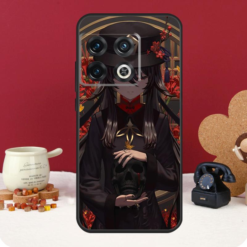 Hu Tao Genshin Impact Cover For OnePlus Nord 4 CE 3 2 Lite N30 N20 N10 OnePlus 10T 8T 13R 12R 13 12 11 10 Pro Case
