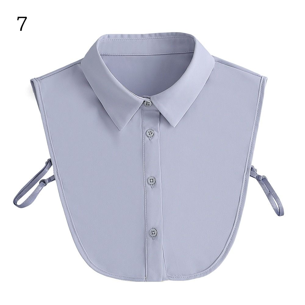 

Модная шифоновая классическая рубашка с ложным воротником и лацканами, аксессуары для одежды, блузка с ложным воротником 7