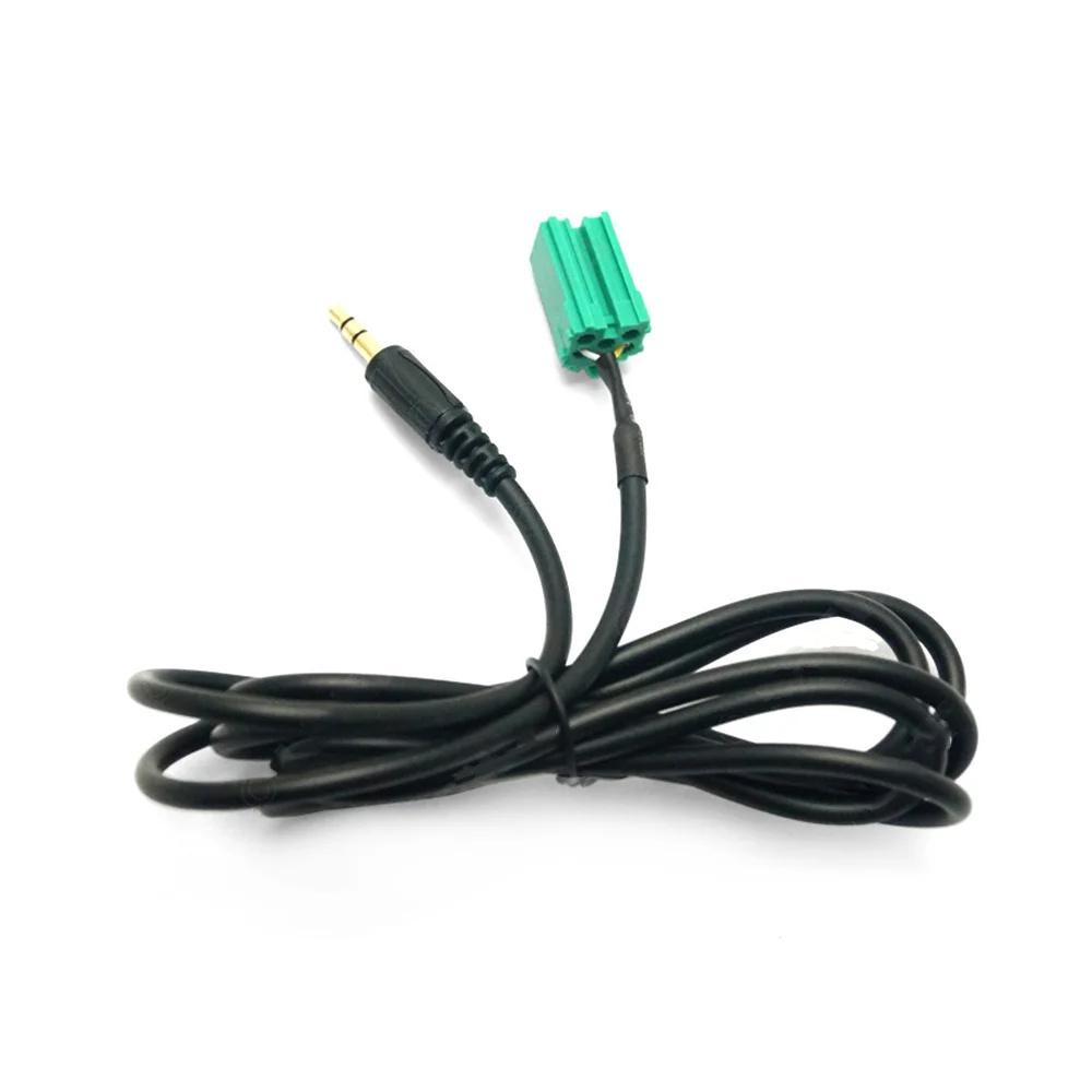 AUX Input 3.5mm Jack Cable Adapter For Renault Clio Megane Laguna