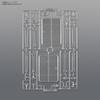 BANDAI SPIRITS Action Base 7 [Clear Color] Plastic Display Stand