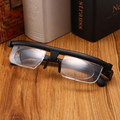 Flex Focal Adjustable Glasse Dial Vision Reading Glasses Flex Vision Senior Eyeglasses for Reading TV Traveling