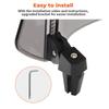 For Kawasaki Versys X300 VN 1500 MT09 MT07 Tracer 700 900 R1250GS Motorcycle Windshield Extension Adjustable Spoiler Deflector