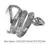 Adjustable Size Rings Fashion Vintage Plating Exaggerated Friendship Ring Accessories Alloy Jewelry Supply Ornaments