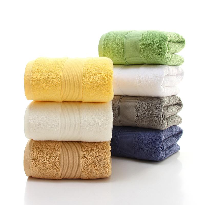 1 Piece of Pure Cotton Bath Towel, Thickened Beauty Large Bath Towel, High-end Bath Towel