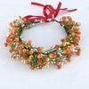 Boho Style Floral Headband Simulated Flower Wedding Headpiece Bridal Wreaths  Seaside Vacation