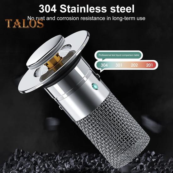 1/2/4 Sets Leakage Stopper Stainless Steel Floor Drain Filter Bathroom Sink Stopper Drain Stopper Filter Bathtub Drain Hair Catcher