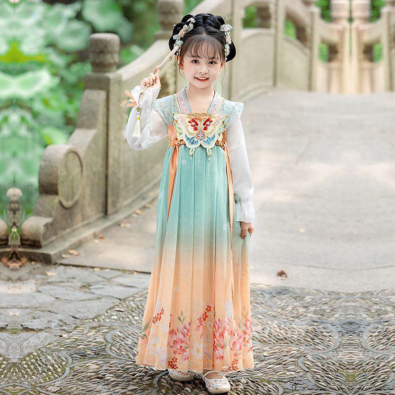Hanfu Boys' Tang Suit 2025: Chinese Style Ancient Costume for Children - Super Fairy Summer Mid-Autumn Festival Dress Set.