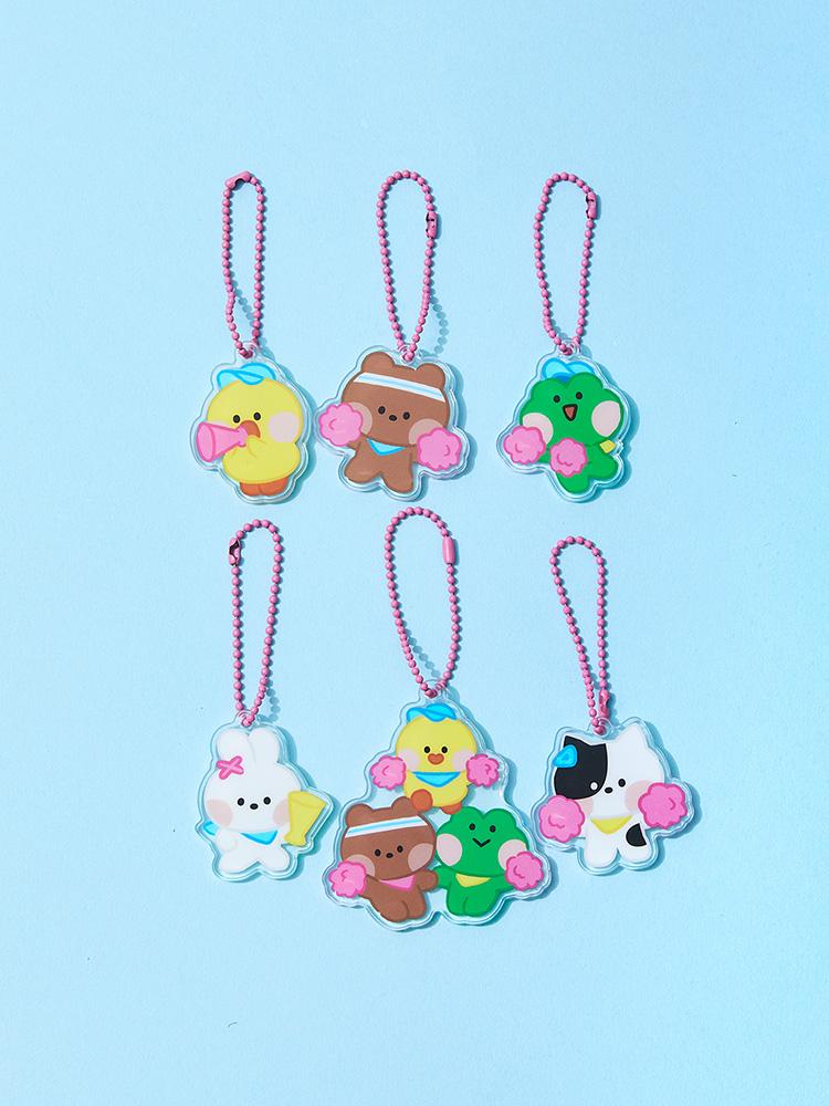 Line Friends Field Day minini Acrylic Random Keychain
