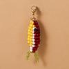 Colorful Beaded Fish Pendant Keychain - DIY Dopamine Series