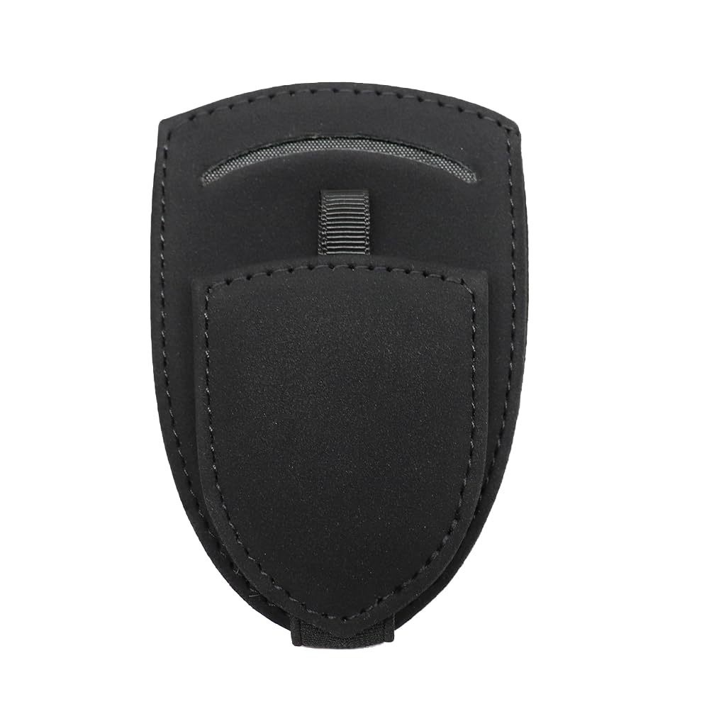 

Car Sun Visor Sunglasses Holder Magnetic Leather Glasses Hanger Clip for Car Ticket Card чёрный