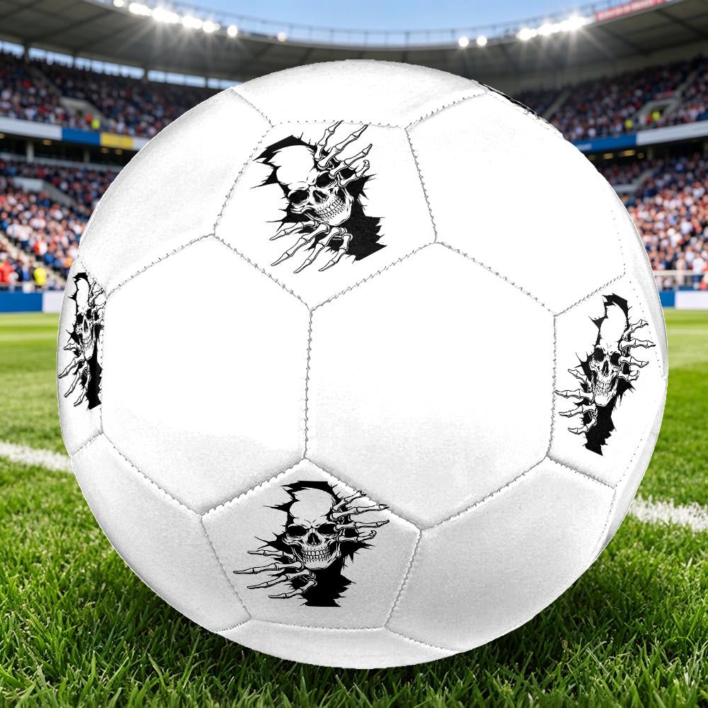 1PC Skeletal Hand Breakthrough Soccer Ball Size 5 Football Machine Sewn Indoor/Outdoor Universal Football Gift W37