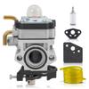 Carburetor for Ryobi 591442002-2PK 38cc Backpack Blower with Gasket Fuel Line 710414954614|