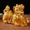 Wealth-Attracting Pixiu Ornament Pair for Home or Office Decor