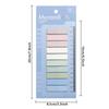 60/120/200pcs DIY Novelty Bookmark Office Supplies Tab Strip Label Memo Pad Loose-leaf Sticky Notes Paster Sticker