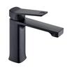 TLXT Cream Style Black Bathroom Basin Faucet