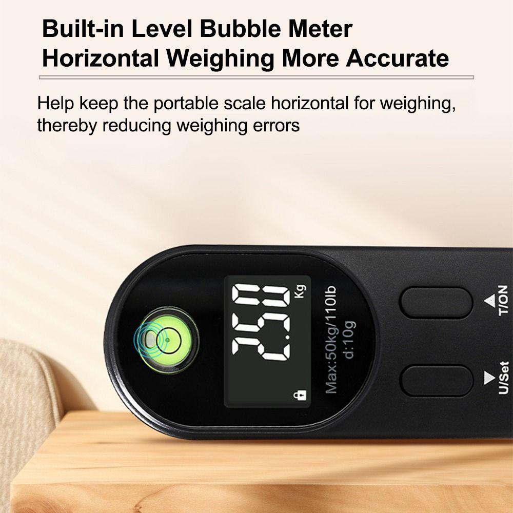 Portable Electronic Luggage Scale Kg/Oz/Ib Digital Hanging Scales  Baggage Weight Check