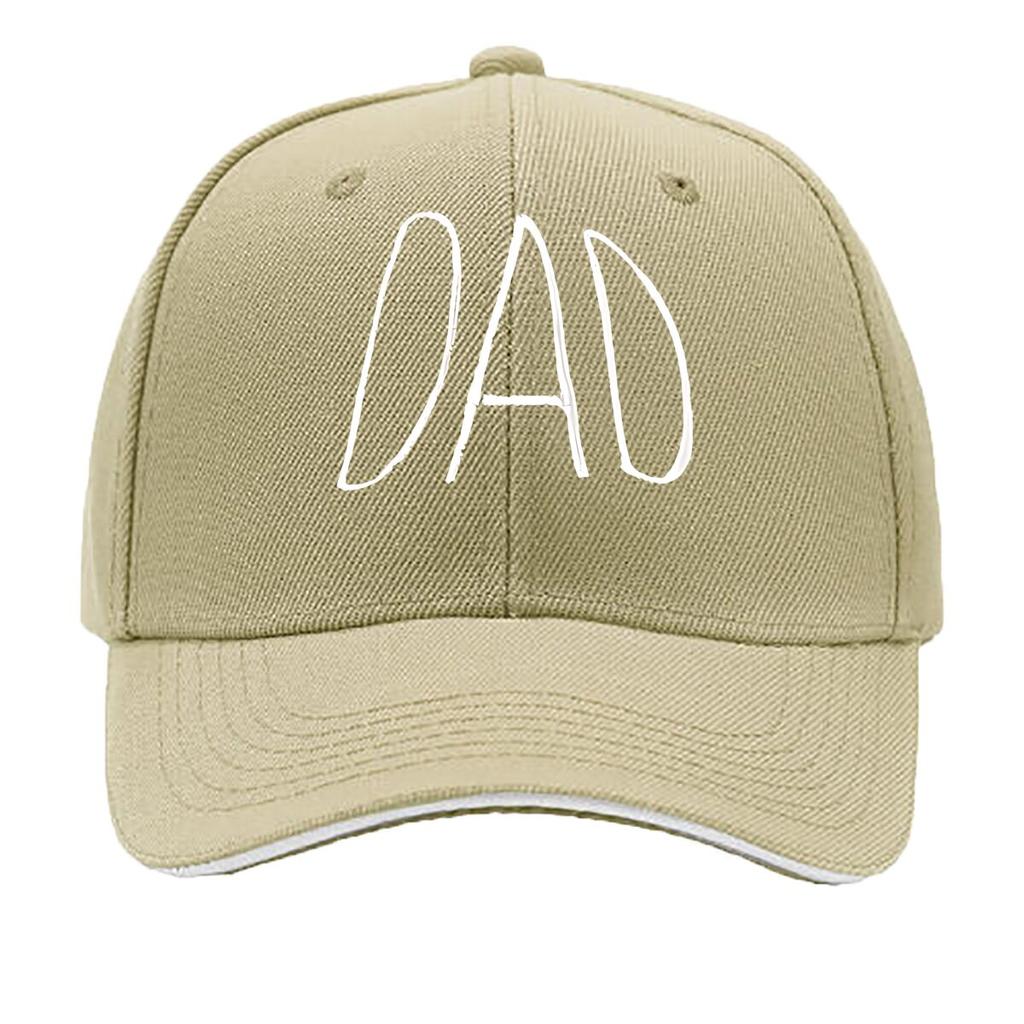 Dad Adjustable Baseball Cap Retro Look Sports Hat with Curved Visor for Fishing HipHop Style Sandwich Baseball Cap