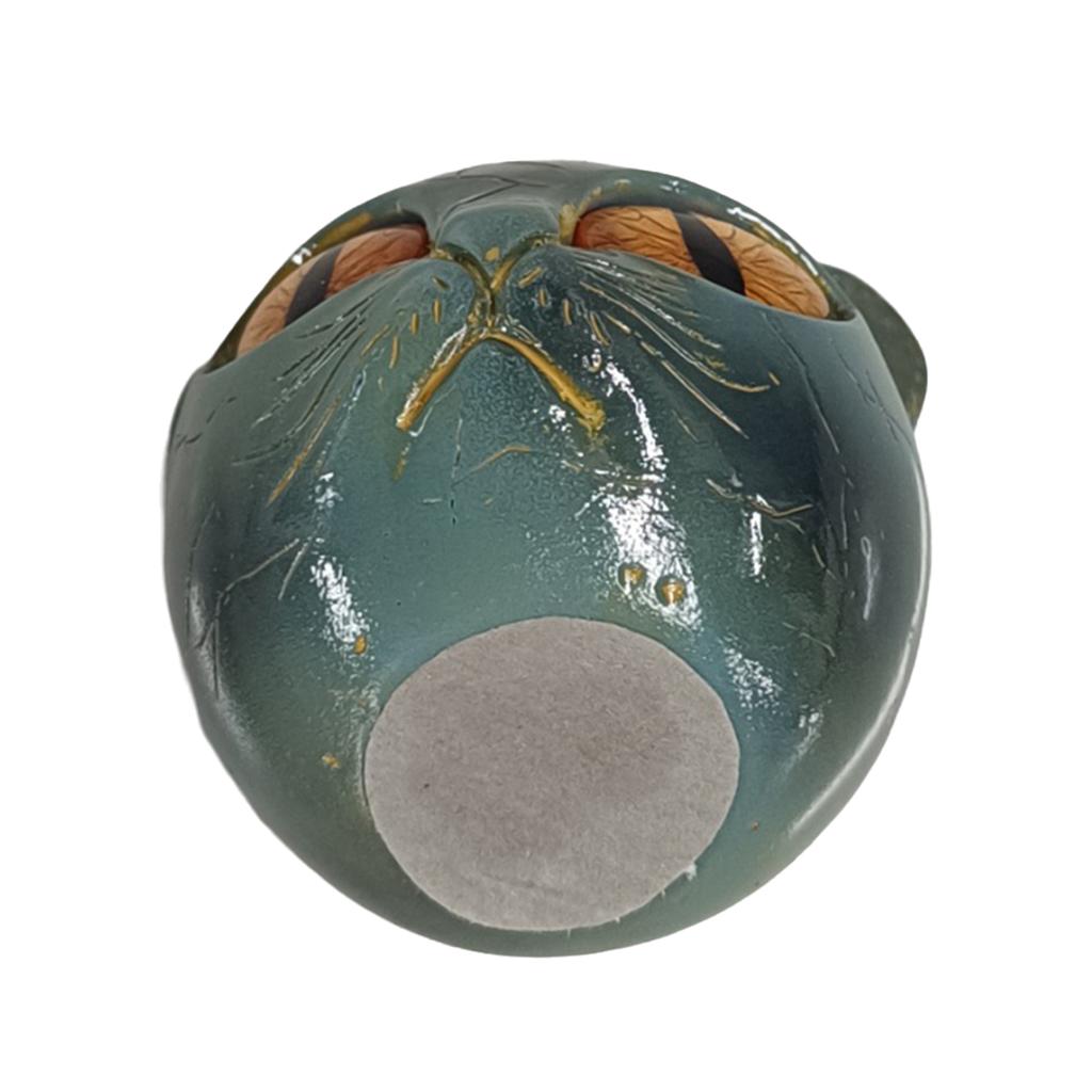 Decorative Cat Stone Figurine Marble Texture Cat Stone Kitten Sculpture for Keepsake Gift Office Desk Decor