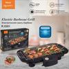 2000W Household Electric Barbecue Grill Outdoor BBQ Barbecue Machine Small Portable Electric Baking Plate