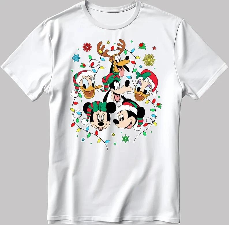 MICKEY AND FRIENDS WHITE T SHIRT S
