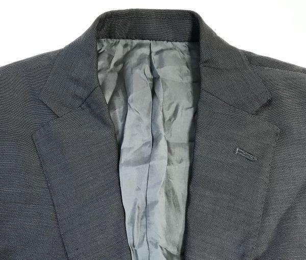 UNION STATION Silk Blend Suit Set Up Jacket & Pants/Men's Size M/Gray/Side Vents(USED)