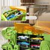 3-in-1 Transforming Dinosaur Toy Car Set for Kids Aged 3-5 with Mini Car Storage