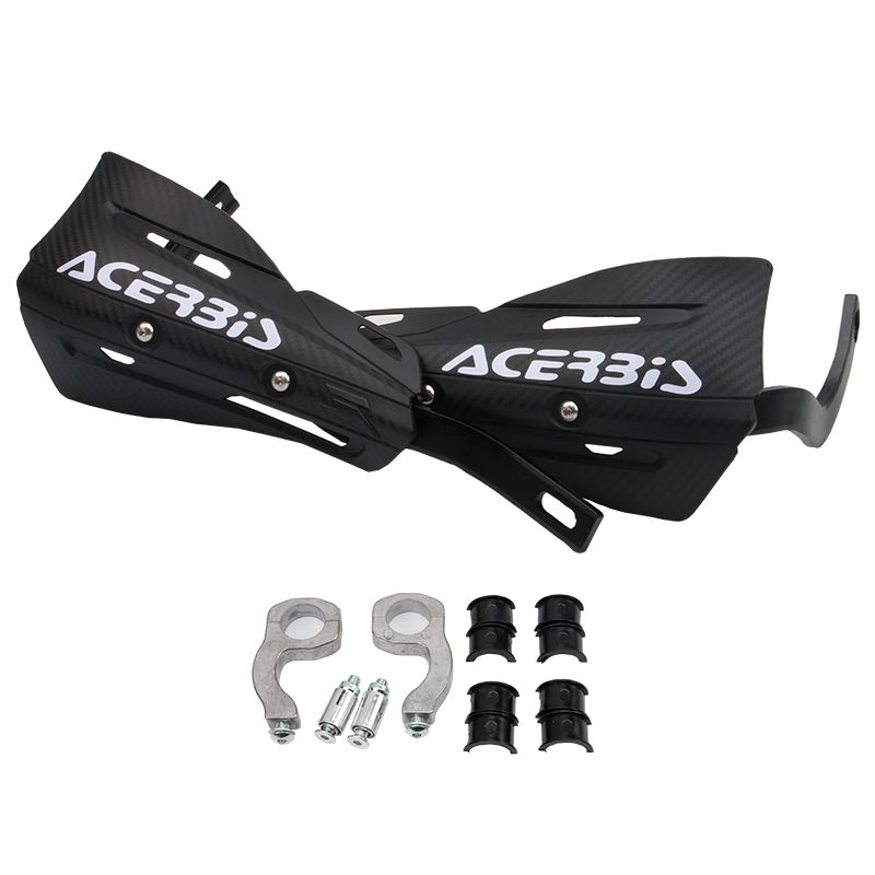 22mm 28mm Universal Motorcycle Hand Protector Hand guards Cover Handle Mounting Kits Handguard Fit All Dirt Bikes Enduro чёрный