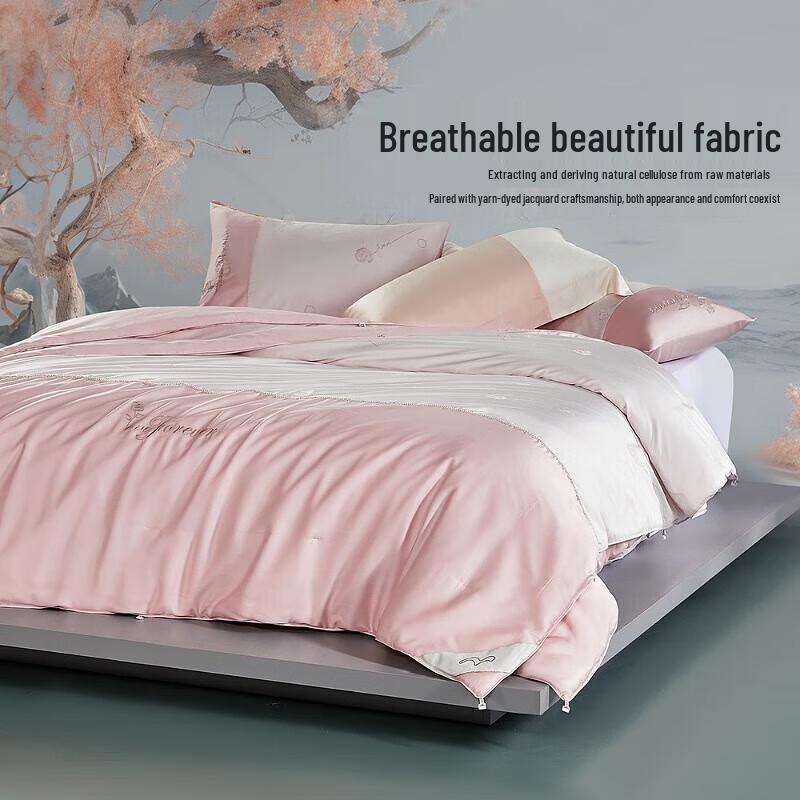 

MERCURY 100% Mulberry Silk All-Season Duo Quilt