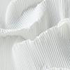 150X100cm Țesătură plisată Țesătură texturată Micro elastică Pânză șifon Model cu flori de trandafir Textură încrețită Pânză plisată
