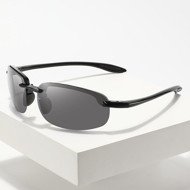 

Wow Customized Polarized Sunglasses European American Cross-border Outdoor Sports Glasses Retro Box UV Resistant Polarized