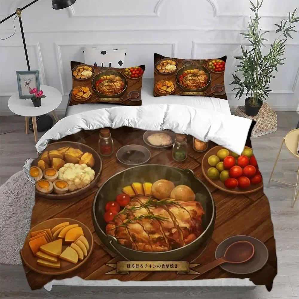 3D Printed Game Unicorn Overlord Bedding Sets Comforter Quilt Bed Cover Duvet Cover Pillow Case Sets Kids Adult Size