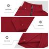 Men's Half-Zip Stand Collar Fleece Lined Sweatshirt.